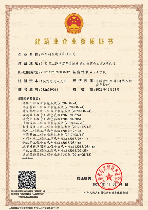 江西超友建设有限公司-企业资质证书-2023.12.31_00